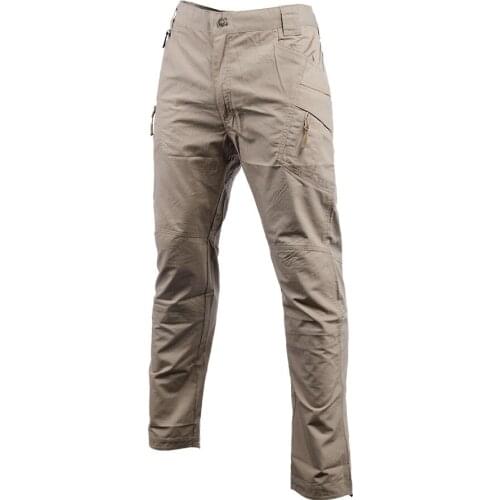 Plenty Of Pockets Casual Trousers Mens Pants Khaki Cargo Pants For Men