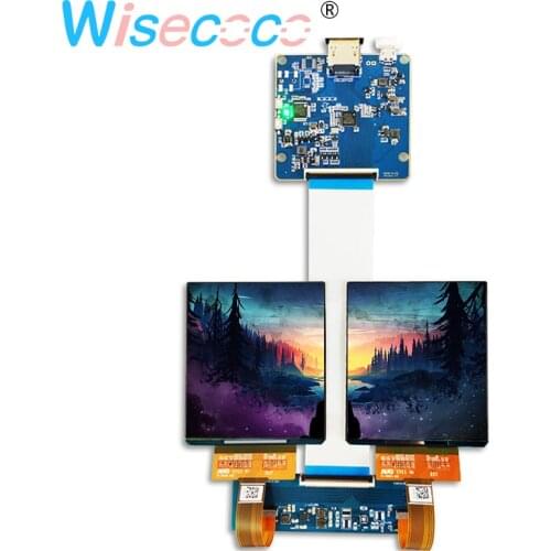3.81 inch AMOLED display screenn 1080x1200 VR head mounted display with to MIPI board for HMD TF38101A
