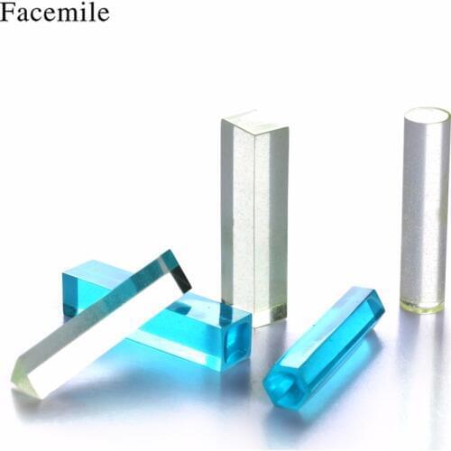 Facemile 5PCS Bakeware Tools 3D Geometry Silicone Mold For DIY Jewerly Pendant Chocolate Candy Cake Cookie Decorating Tool
