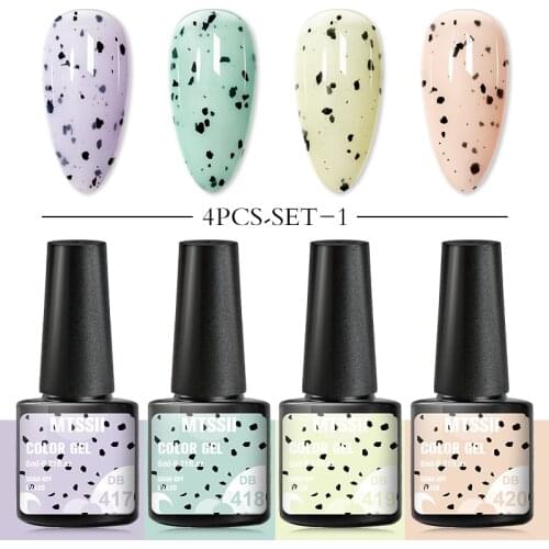Mtssii Egg Effect Gel Nail Polish Varnishes Yogurt Gel Nail Polish Hybrid Design Base And Top Coat For Gel Polish