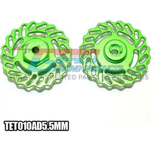 GPM ALUMINUM BRAKE DISK +5.5MM THICK For TRAXXAS Latrax Teton RC Upgrade