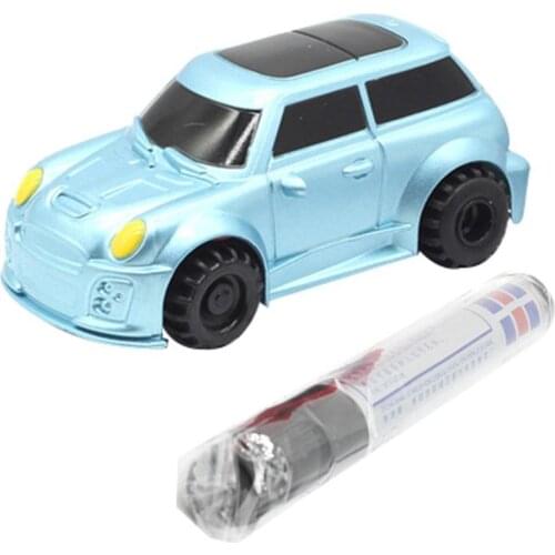 Auto Follow Mini Inductive Racing Car Truck Draw Line Pen Interactive Kids Toy