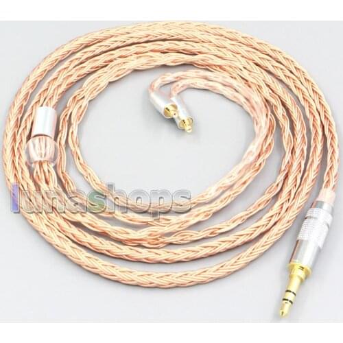 LN007024 2.5mm 4.4mm 3.5mm Balanced 16 Core 99% 7N OCC Earphone Cable For Acoustune HS 1695Ti 1655CU 1695Ti 1670SS