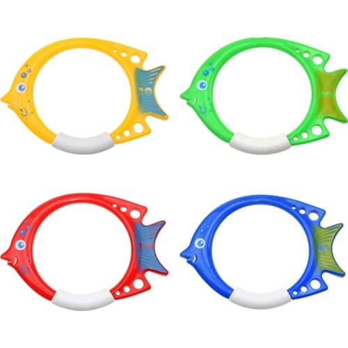 Summer Children Diving Toys Diving Fish Ring Swimming Pool Water Games Training Gifts Set Toy For kids Fun Piscine Accessoire