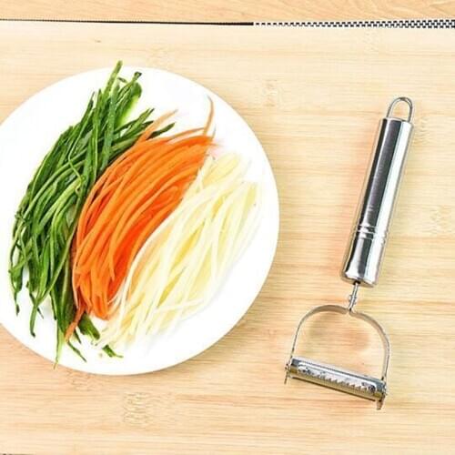 Stainless Steel Multi-function Vegetable Peeler & pJulienne Cutter Julienne Peeler Potato Carrot Grater Kitchen Tool