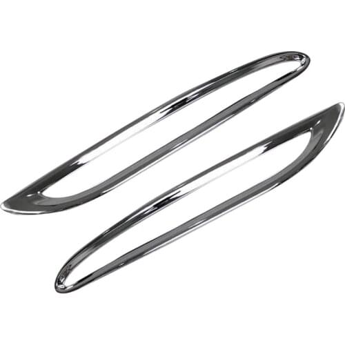 Fit for Mercedes-Benz New E-Class W213 E300 Sedan Sport 2017 2018 2019 2020 Chrome Rear Fog Light Lamp Cover Trim