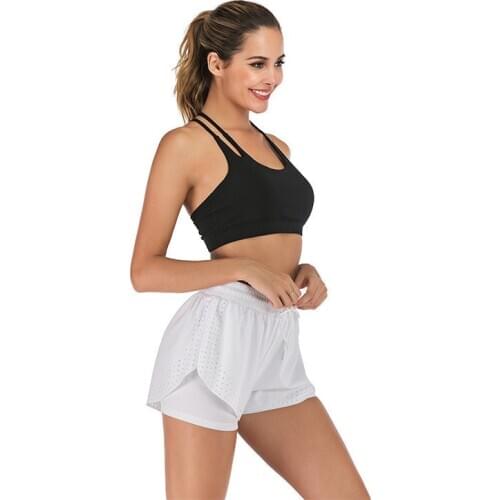 Alo Yoga Celebrity Style Summer New Sports Fitness Female Casual Pants 2020 Versatile Width Slimming Explicit Leg Shorts /40