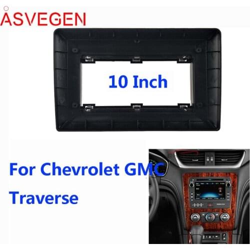 Asvegen Car Radio Fascia Frame For Chevrolet Traverse / GMC Car Dvd Frame Install Panel Dash Mount Installation Dashboard