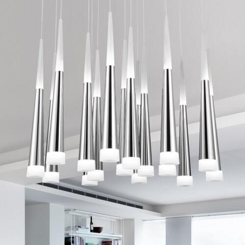Modern Ceiling Lights Fashion Luxury Home Dining Living Room Stairs Decoration LED Ceiling lamp Cone tube Spiral Hanging light
