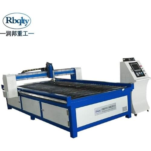 Fiber laser cutting machine interchange table RBSK3015 raycus 500W power supply
