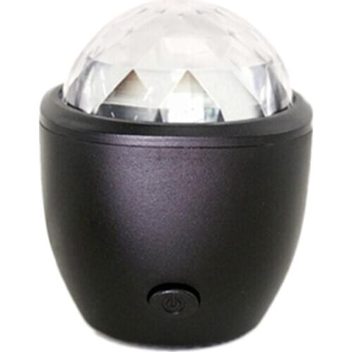 USB Crystal ic Ball Flash DJ Lights Disco Ball Party Stage Projector Lights Mini Led Voice Activated for Home KTV Car