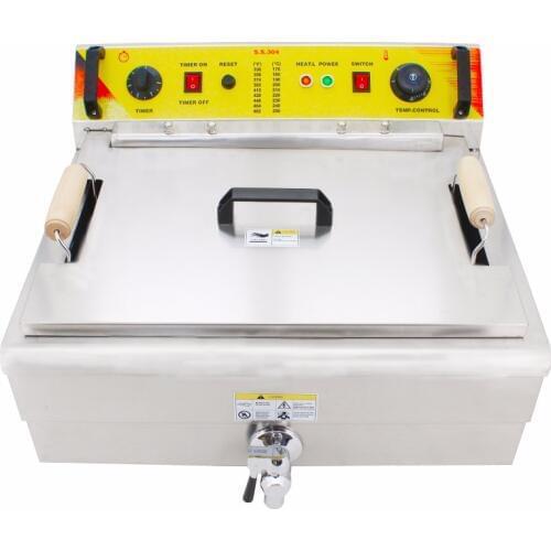 2018 Commerical electric deep mini kfc fryer machine deep fryer basket 30L with cheaper price