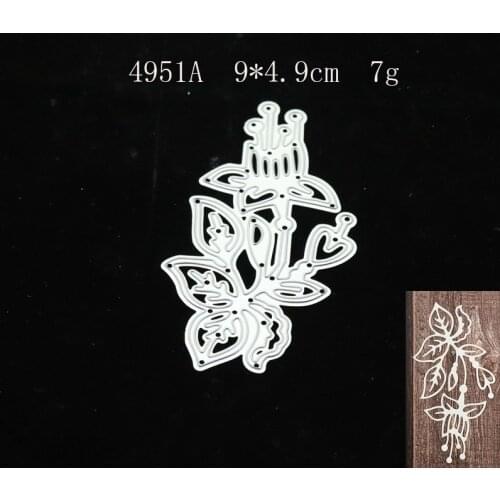 2021 Flower Metal Cutting Dies DIY Scrapbooking Paper Photo Album Crafts Knife Mould Cards Embossing Mold Stencils for Decor