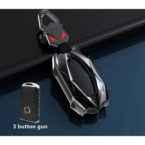 Car Zinc Alloy FOB Smart Remout Key Protective Case Holder For Mazda 3 Alexa CX4 CX5 CX8 2019 2020 Interior Accessories