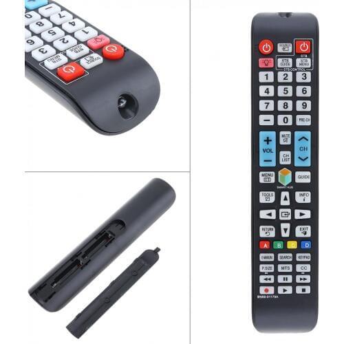 BN59-01179A TV Remote Control Replacement Remote Support 2 x AAA Batteries with Long Transmission Distance for Samsung Smart TV