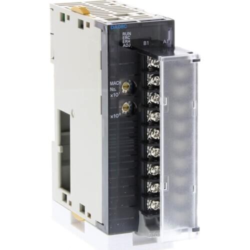 CJ1W-DA08C Analog output unit, 8 x outputs 4 to 20 mA, resolution 12 bit, screw terminal