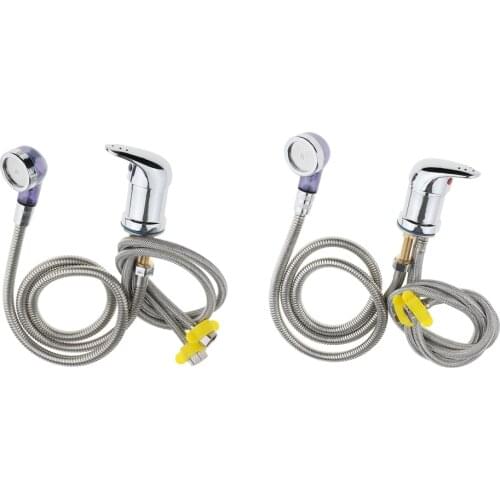 Durable Beauty Shampoo Bowl Hot and Cold Faucet Handle with Spray Hose Included Shampoo Sink for Beauty Salon SPA