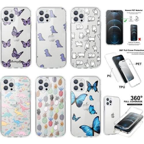 360 Full Body Double Protective Phone Case For Samsung Galaxy A51 A32 A52 A50 S21 A21S A12 S20 FE S10 Plus A71 A10 A31 A70 Funda