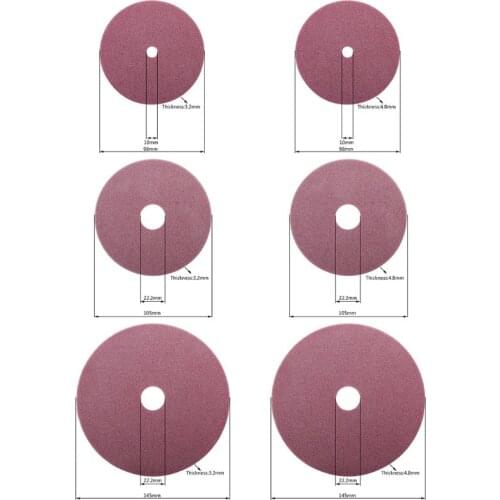 Electric Chainsaw Sharpener Diamond Grinding Wheel 98/105/145mm Thickness 3.2/4.5mm Edge Cutting And Polishing Chain Saw Teeth