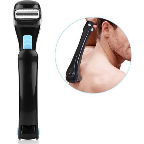 Electric Back Shaver Trimmer Hair Man Luxury Shaver Foldable Handle Mens Stripper telescopic quick to body hair Man gift su131