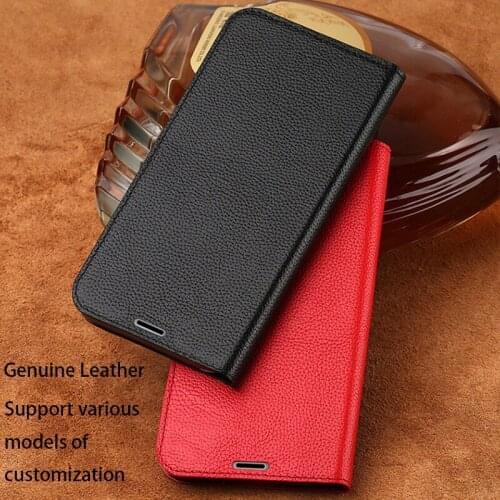 Flip Phone Case For Xiaomi Mi 5 6 8 A1 A2 lite Max 2 3 Mix 2s 3 case Litchi Texture Suction cup For Redmi Note 4 4X 4A 5 5A Plus