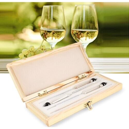 Alcoholmeter wine Alcohol Meter Wine Measuring Instrument for Vodka Whiskey Alcohol Measurement Wine Hydrometer Tester