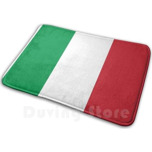 Italian Flag Green White And Red , Italy Flag Colors Carpet Mat Rug Cushion Soft Non - Slip Italian Flag Green White And Red