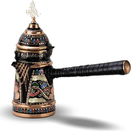 Morya Copper Turkish Coffee Pot Pour Over Coffee Pots Stove Top Coffee Maker Espresso Moka Pot Kettle Pitcher Barista Cafetera