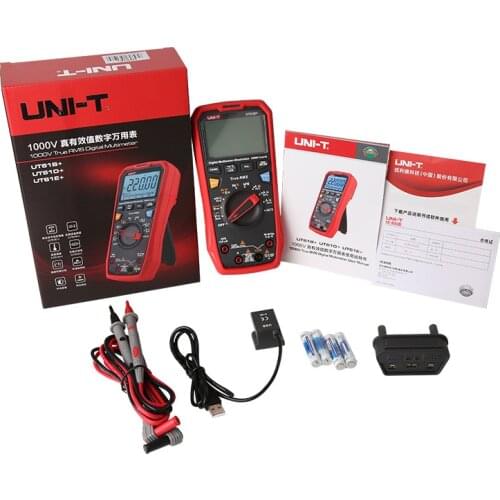 Multimeter digital UT61E Plus 22000 Counts USB data transmission Auto range professional tester Voltage Current Multimetro