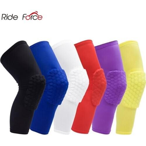 1PC Basketball Knee Pads Sleeve Honeycomb Brace Elastic Kneepad Protective Gear Patella Foam Support Volleyball Support