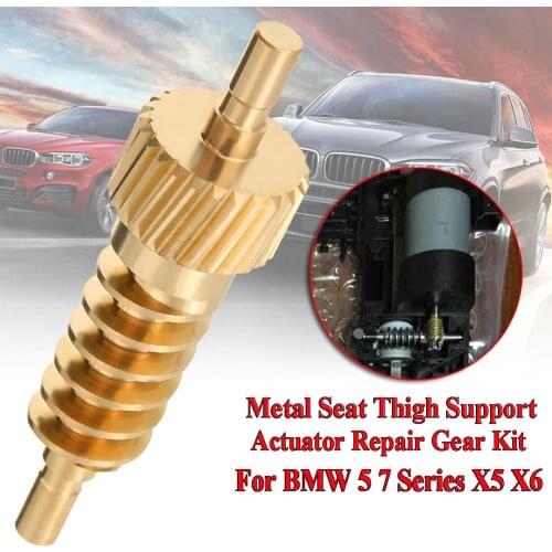 For -BMW Seat Thigh Support Actuator Repair Gear 5 7 Series X5 X6 52107068045 Durable Metal Car Accessories