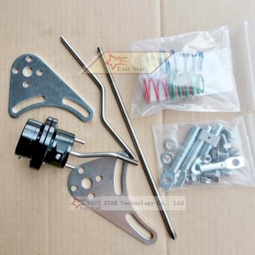 Turbo Adjustable Wastegate Actuator GT28 TD04 K03 K04 Turbocharger Spring pressure 0.25-1.7 bar 17.4-24.65 PSi with 2 pc bracket