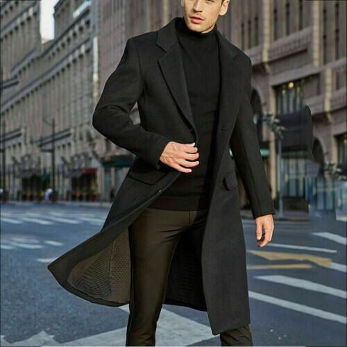 WANGSCANIS Men's Trench Coats