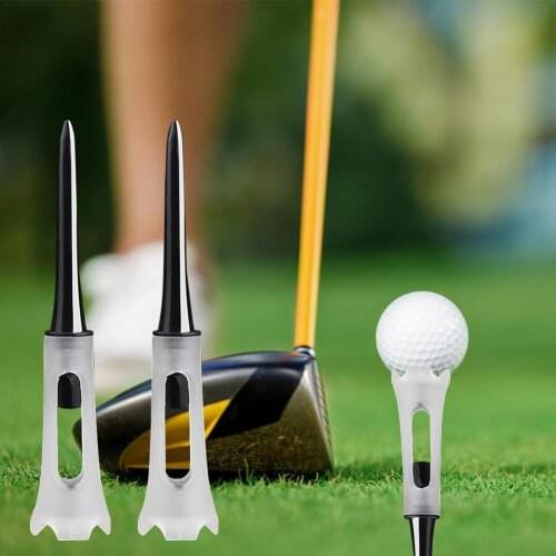 1PC Golf Tools Soft Rubber Low Resistance Quality Plastic 83MM Golf Tees Rubber Cushion Durable Golf Tees Golf Accessories