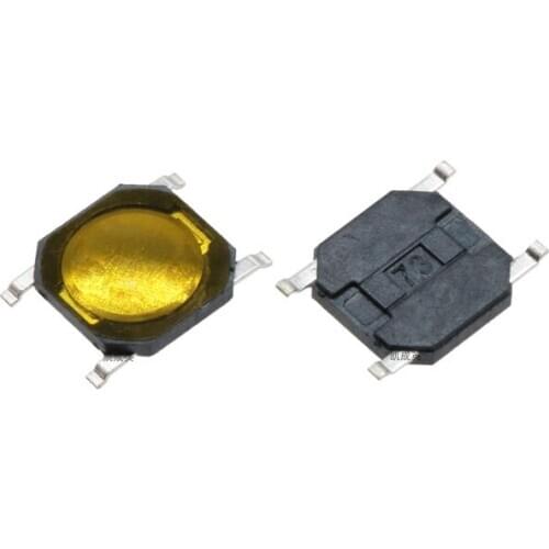 1000pcs/lot 100% NEW touch switch 4*4*0.8mm 4 PIN Metal Tactile 12V 0.5A Micro SMT Push Button Switch High-Quality
