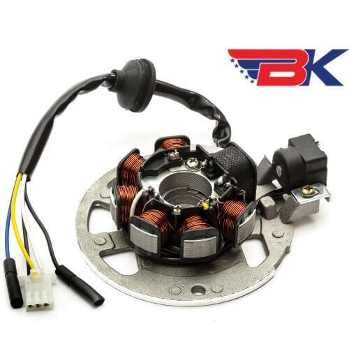 7 Coil 5 Wires Ignition Magneto Stator Keeway Fact Hurricane Matrix RY8 PGO 50cc 90cc 2 Stroke