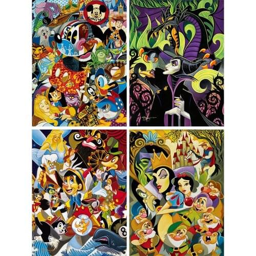 Diamond Painting Cartoon Disney Mickey Mouse 5D DIY Princess Fantasy Full Square Round Embroidery Cross Stitch Mosaic Home Decor