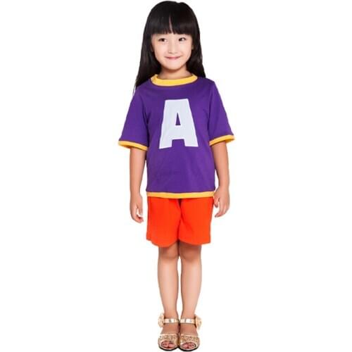 Alrale Girls Dr. Slump Cosplay Costume Pajamas Sleepwear Nightgown