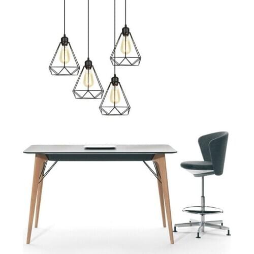 American retro LED E27 Simple Pendant light Hanging Lights Home improvement Iron decoration Pendant lamp