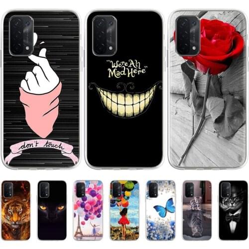 For Oppo A74 5G Case Oppo A54 5G Phone Cover Silicone Soft TPU Back Cases For OPPOA74 A 74 OPPOA54 A 54 5G Cases Bumper Funda