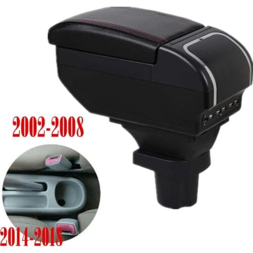 Dual Layer Center Console Storage Box For Toyota Yaris L Sedan Vios 2002 - 2008 Faux Cup Holder Armrest Arm Rest 2015 2016 2017