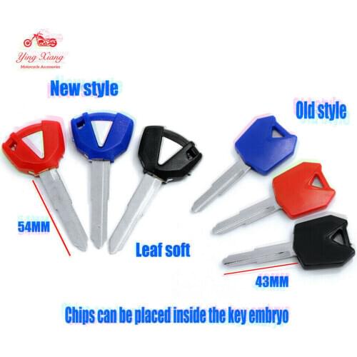 Left Slot Blank Blade Motorcycle Uncut Key Fit For Kawasaki Vulcan Versys Ninja 400 650 H2 H2R Z900 Z400 Z650 Z1000 ZX6R ZX-10R