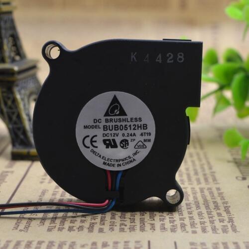 Brand new original 5 cm 5015 small blower BUB0512HB 12V 0.24A 3 line