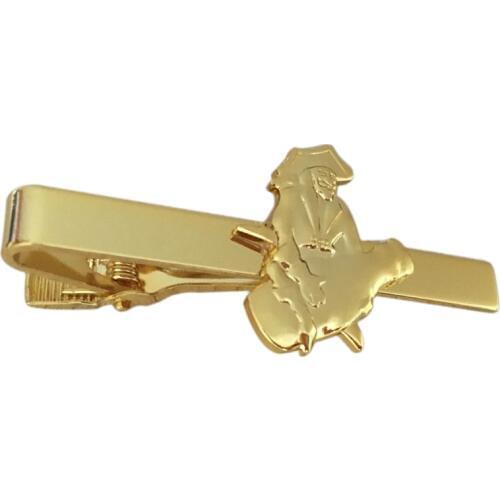 Wholesale custom gold tie clip new brooch clip