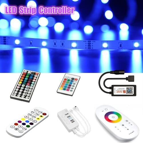 LED Strip Controller DC 12V Wifi Bluetooth Infrared Remote Control For LED light Smart Phone Application Intelligent Model 44Key