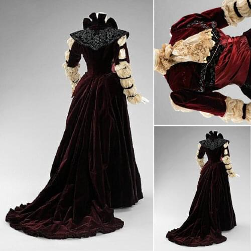 On sale SC-1187 Victorian Gothic/Civil War Southern Belle Ball Gown Dress Halloween Theater Edwardian dresses Sz US 6-26 XS-6XL