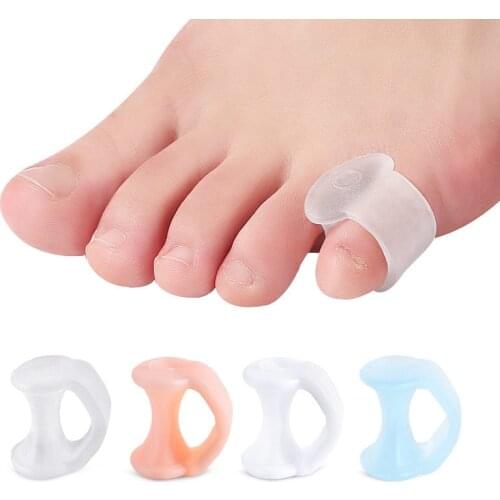 2pcs Toe Separator Insoles Ring Separation Hallux Valgus Correction Pad Foot Care Orthopedic Foot Toe Hallux Valgus Correct