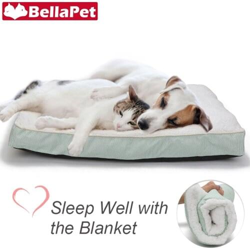 Luxury Dog Bed Mat Cushion Cute Dog Bed for Small Large Dogs Cushion Blankets Pet Product Dog Accessories Pitbull Pug