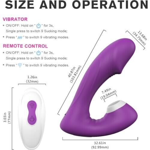 S-hande Vagina Sucking Vibrator Clit Massager Oral Sex sucker Clitoris Stimulator Female Masturbation Erotic Sex Toys For Adult