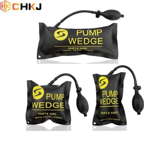 CHKJ Locksmith Tool Pump Wedge Auto Air Wedge Airbag Lock Open Car Door Lock Window Pick Set Professional Opening Ferramentas